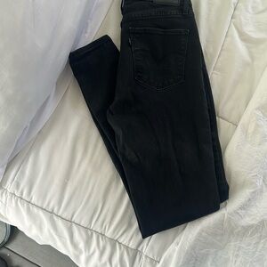 Levi's Black Skinny Jeans Classic Style